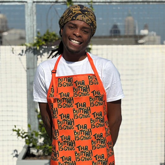 Tha Buttah Is Going (Logo Repeat Apron)